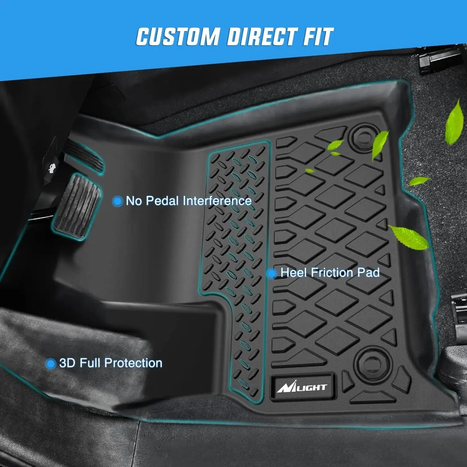 2016-2022 Honda HRV TPE Floor Mats