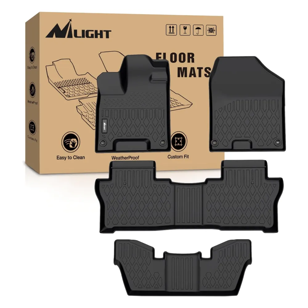 2016-2022 Honda Pilot 7 Passenger TPE Floor Mats