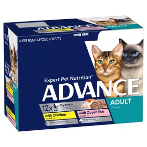 Advance Cat Wet Multi in Jelly 85g x 12 Pack