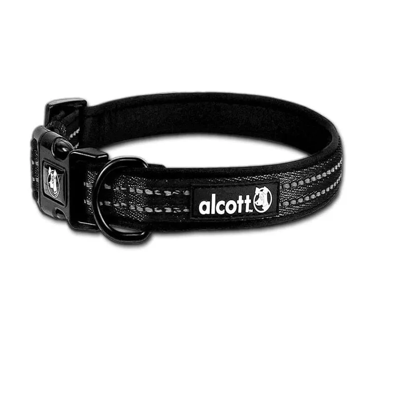Adventure Dog Collar With Reflective Stitching & Neoprene Padding