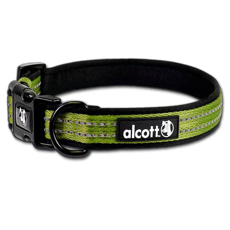 Adventure Dog Collar With Reflective Stitching & Neoprene Padding