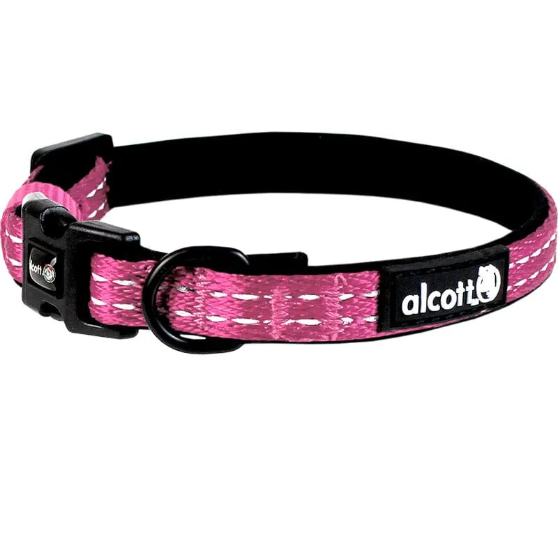 Adventure Dog Collar With Reflective Stitching & Neoprene Padding