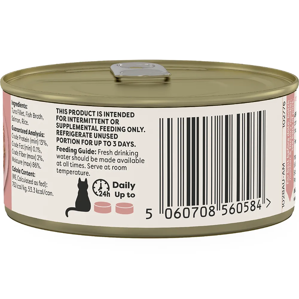 Applaws Cat Tuna Fillet Broth 70g 24-Pack (2 Flavour)