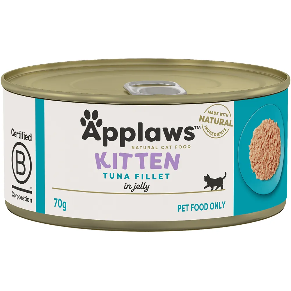 Applaws Kitten Tuna in Jelly 70g 24-Pack