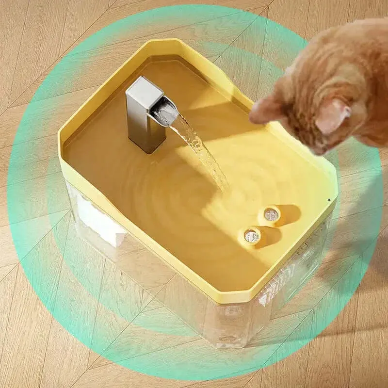 Automatic Cat Water Fountain – Quiet Filtered Drinking Bowl for Pets