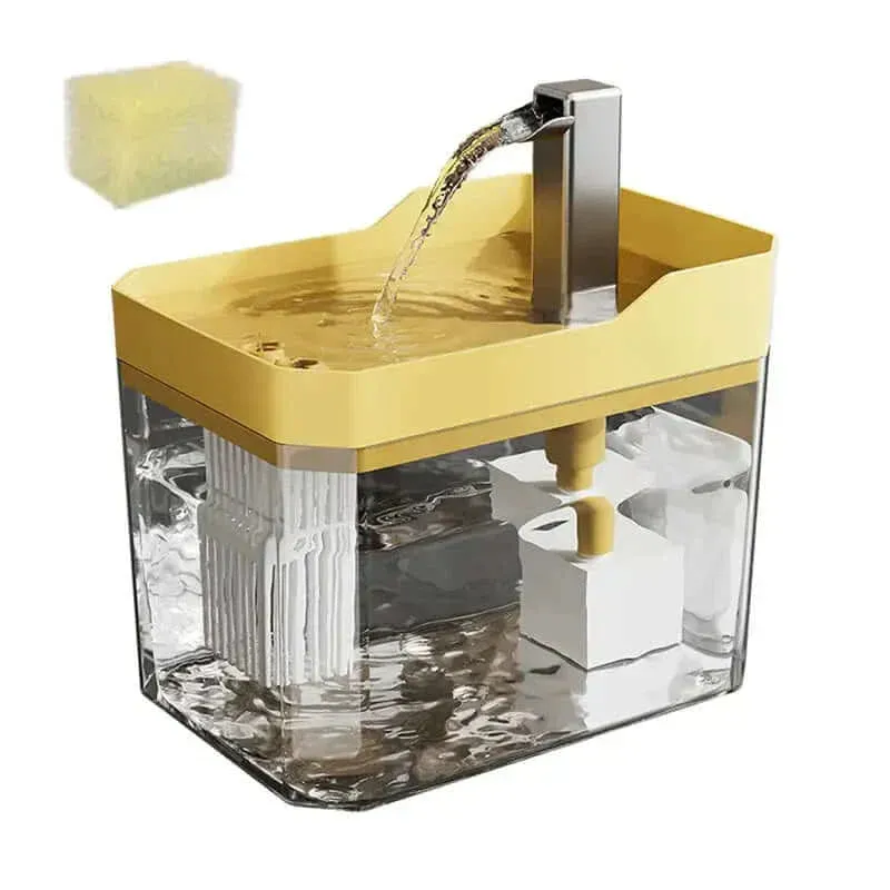 Automatic Cat Water Fountain – Quiet Filtered Drinking Bowl for Pets