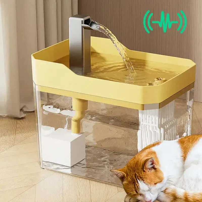 Automatic Cat Water Fountain – Quiet Filtered Drinking Bowl for Pets