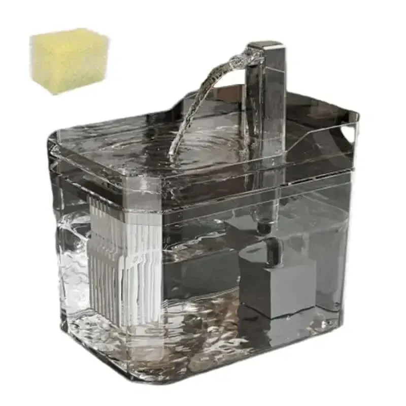Automatic Cat Water Fountain – Quiet Filtered Drinking Bowl for Pets