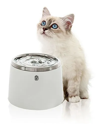 Catit Fresh & Clear Stainless Steel Top Drinking Fountain 2L