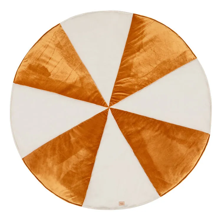 Christmas Round Patchwork Mat
