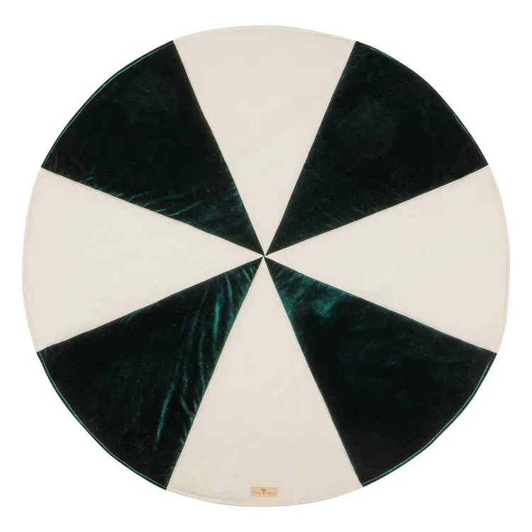 Christmas Round Patchwork Mat