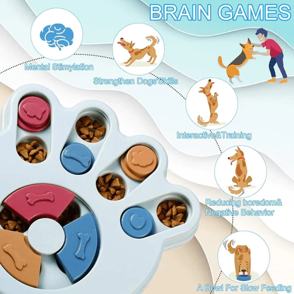 Emily Pets Intelligence Food Treated Puzzle Toy for Dogs and Cats (Green)