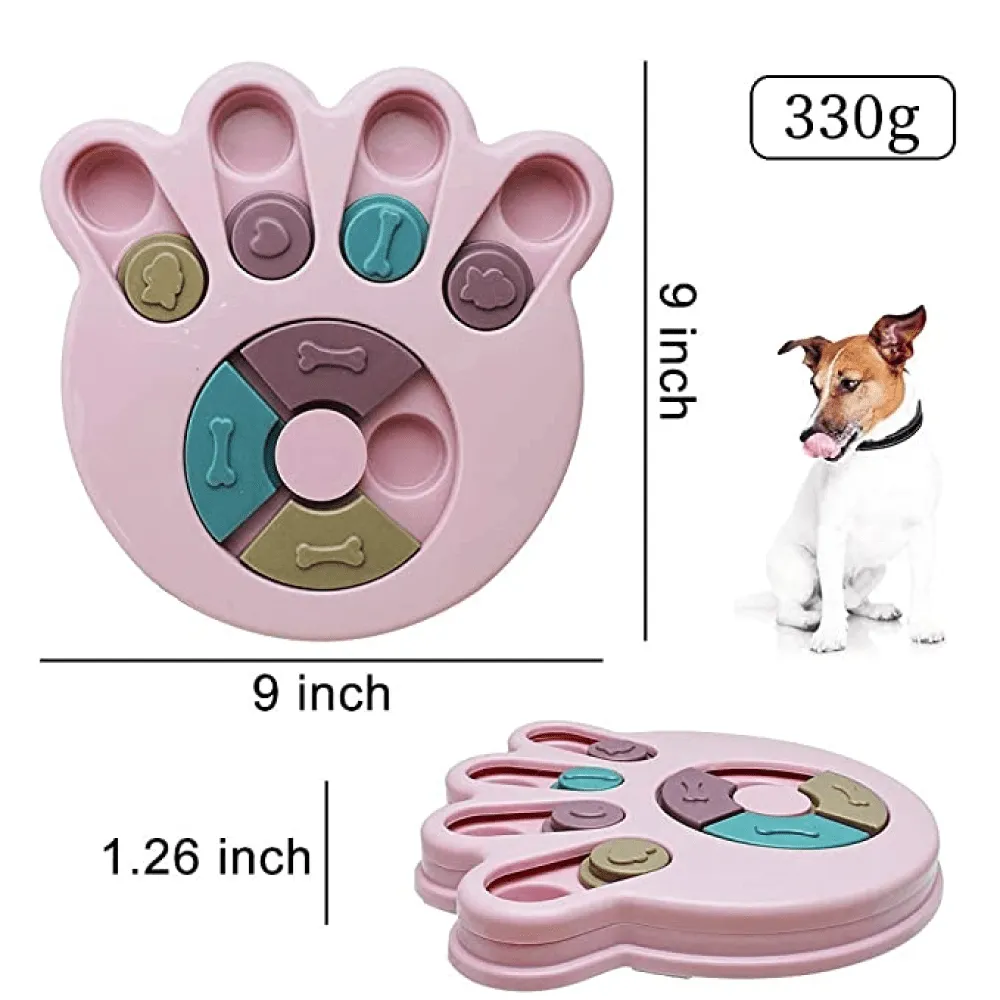 Emily Pets Intelligence Food Treated Puzzle Toy for Dogs and Cats (Green)