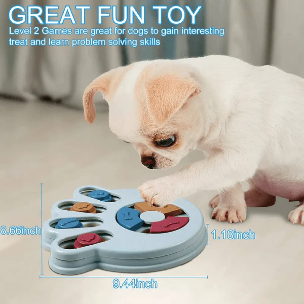 Emily Pets Intelligence Food Treated Puzzle Toy for Dogs and Cats (Green)