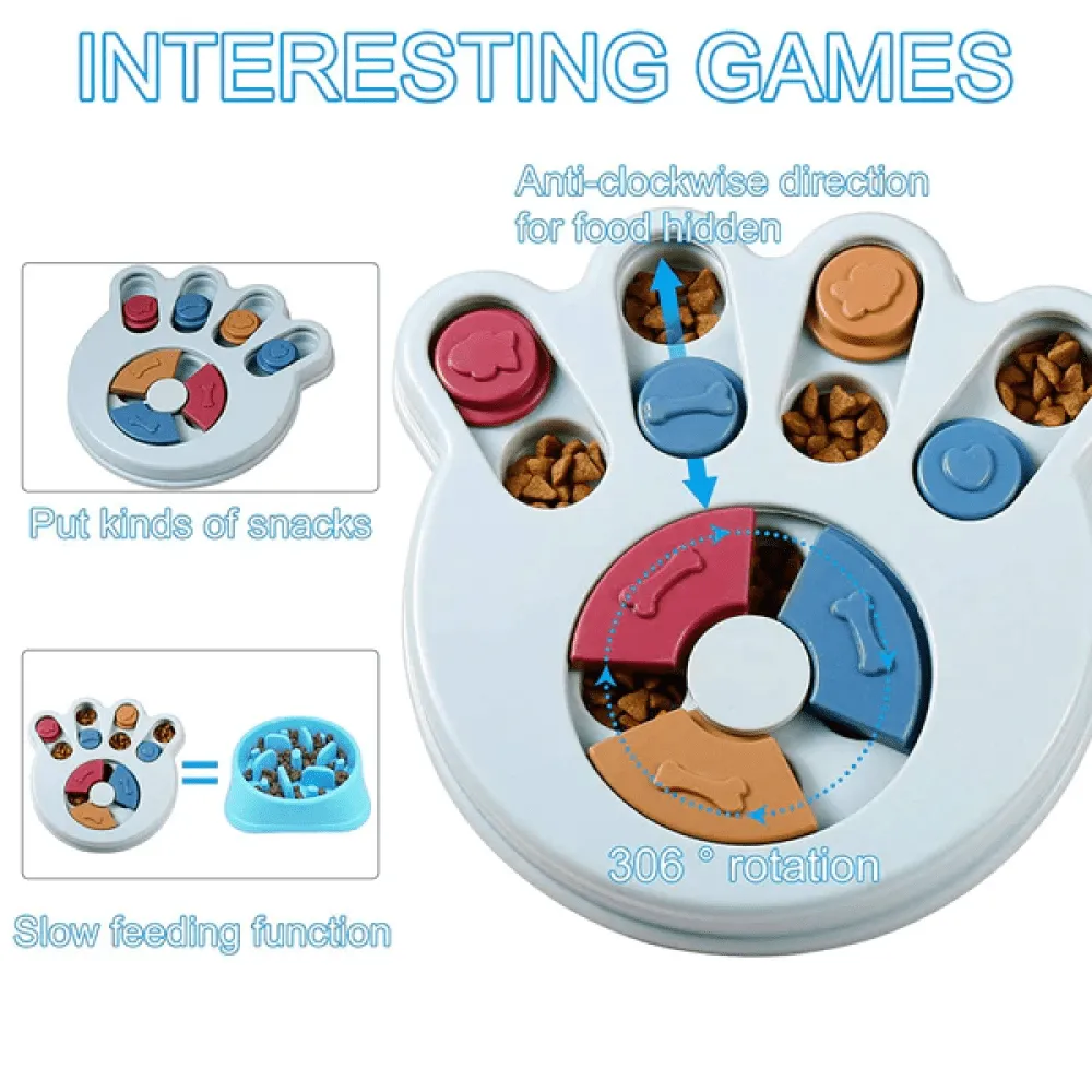 Emily Pets Intelligence Food Treated Puzzle Toy for Dogs and Cats (Green)