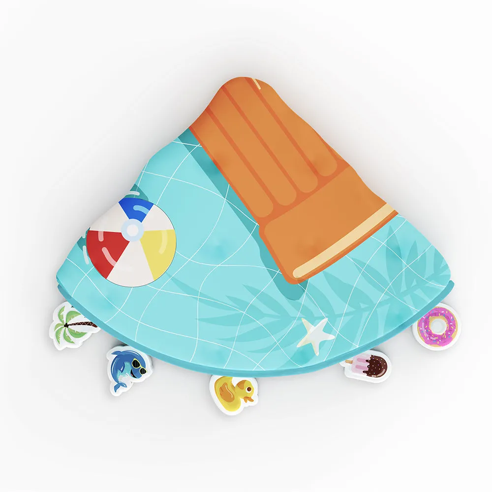 Fancy Fluff Organic Baby Play Mat - Pool