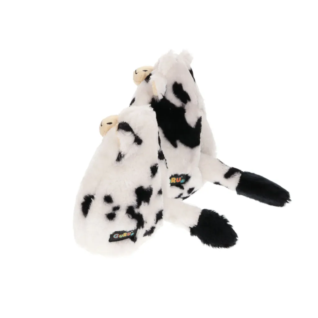 GURU Hide-A-Tail Plush Puzzle Dog Toy Cow