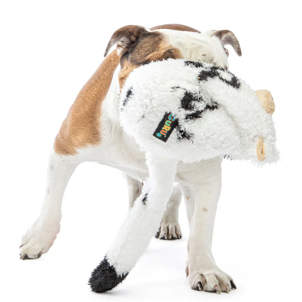 GURU Hide-A-Tail Plush Puzzle Dog Toy Cow