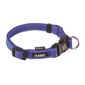 Kazoo Classic Adjustable Nylon Collar Blue