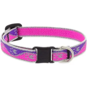 Lupine Reflective Cat Collar 1/2" X 8"-12" Pink Paws