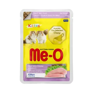 Me-o Cat Food Chicken Chunk In Gravy Jelly 80g