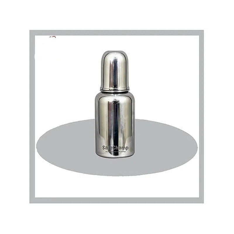 Missile Sterilizable 304 Grade Joint Less Steel Feeding Bottle - 250 ml