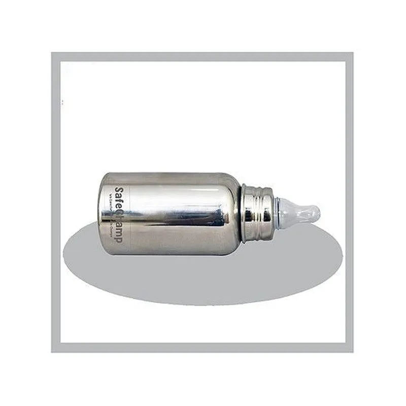 Missile Sterilizable 304 Grade Joint Less Steel Feeding Bottle - 300 ml