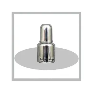 Missile Sterilizable 304 Grade Joint Less Steel Feeding Bottle for Baby - 150 ml