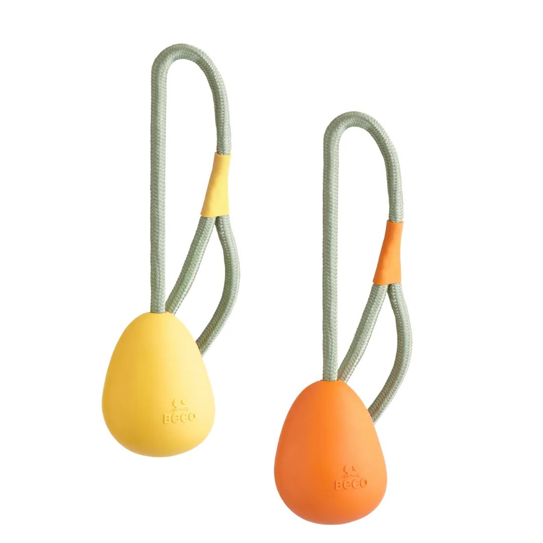 Natural Rubber Slinger Pebble Toy