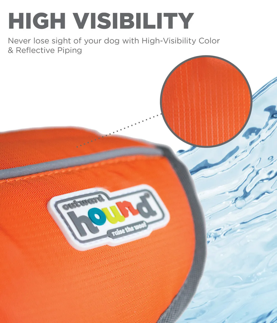 Outward Hound Granby Splash Dog Life Jacket