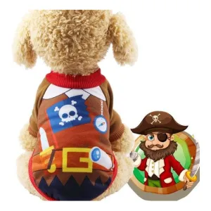 Pet Clothes Pirate Pattern