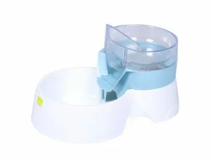 PET FEEDER 2IN1 28x19x17cm blue