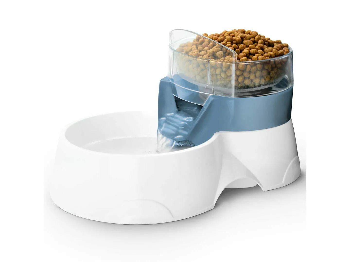 PET FEEDER 2IN1 28x19x17cm blue