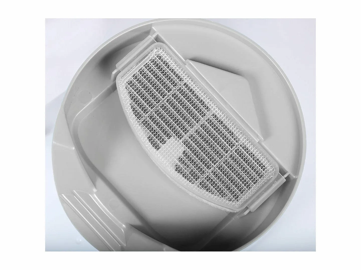 PET FEEDER 2IN1 28x19x17cm grey