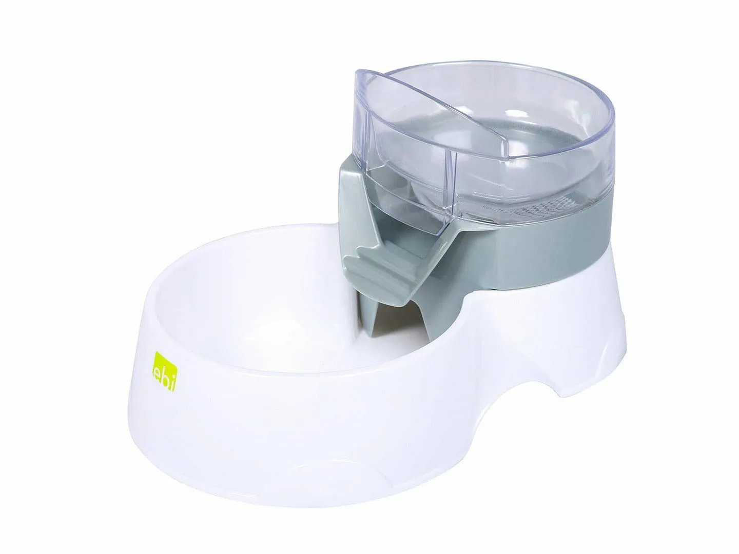 PET FEEDER 2IN1 28x19x17cm grey