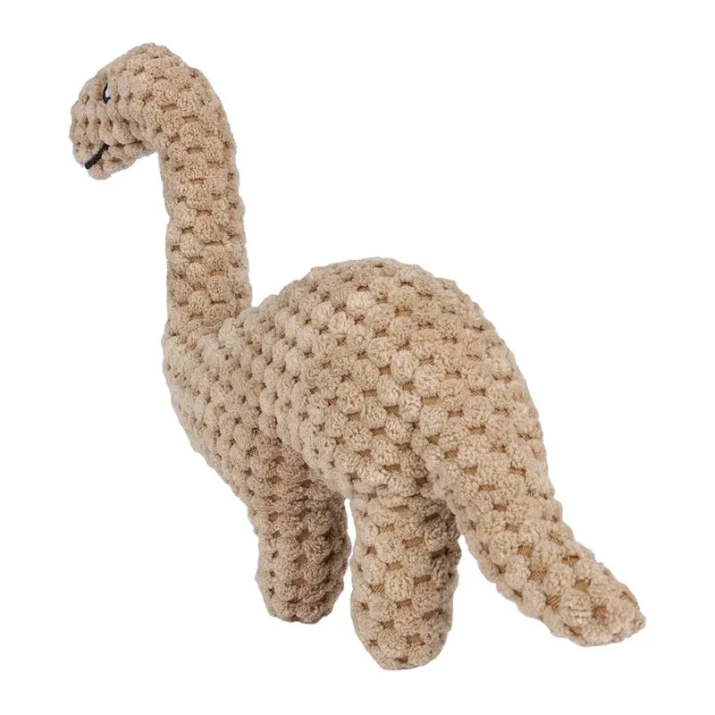 Pet Plush Toy Cat Dog Dinosaur Shape Puzzle Toy | Bite Resistant Interactive Pet Dog Teeth Cleaning Chew Toy Pet Supplies | Alo Trendy