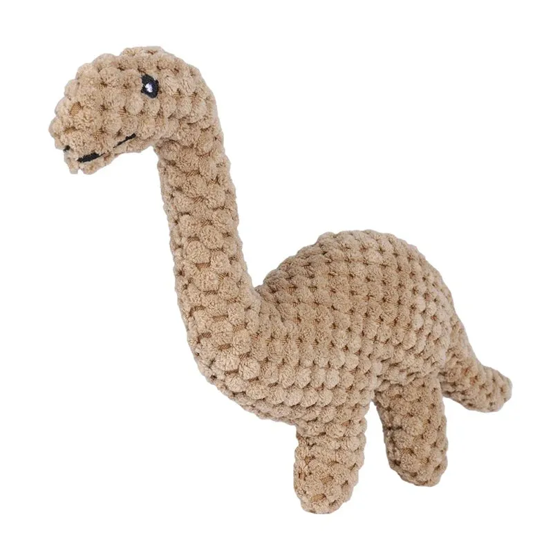 Pet Plush Toy Cat Dog Dinosaur Shape Puzzle Toy | Bite Resistant Interactive Pet Dog Teeth Cleaning Chew Toy Pet Supplies | Alo Trendy
