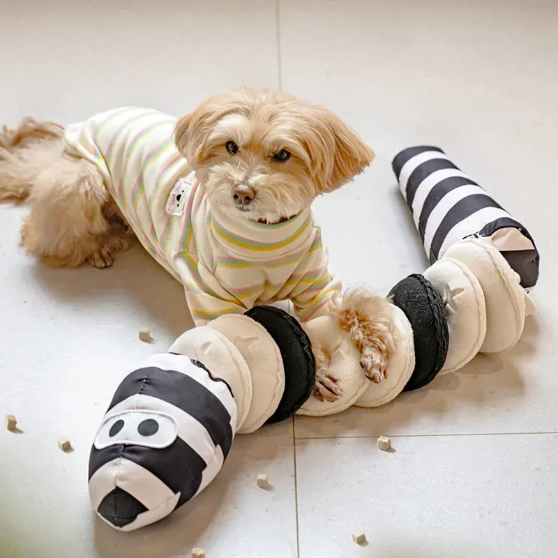 Pet Sniffing Snakes Toys | Dog Puzzle Toys | Hide Food Relieve Boredom Plush Squeak Toys | Wear and Bite Resistant | Alo Trendy