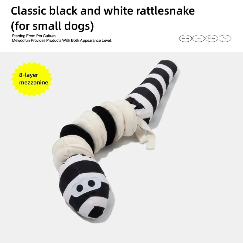 Pet Sniffing Snakes Toys | Dog Puzzle Toys | Hide Food Relieve Boredom Plush Squeak Toys | Wear and Bite Resistant | Alo Trendy