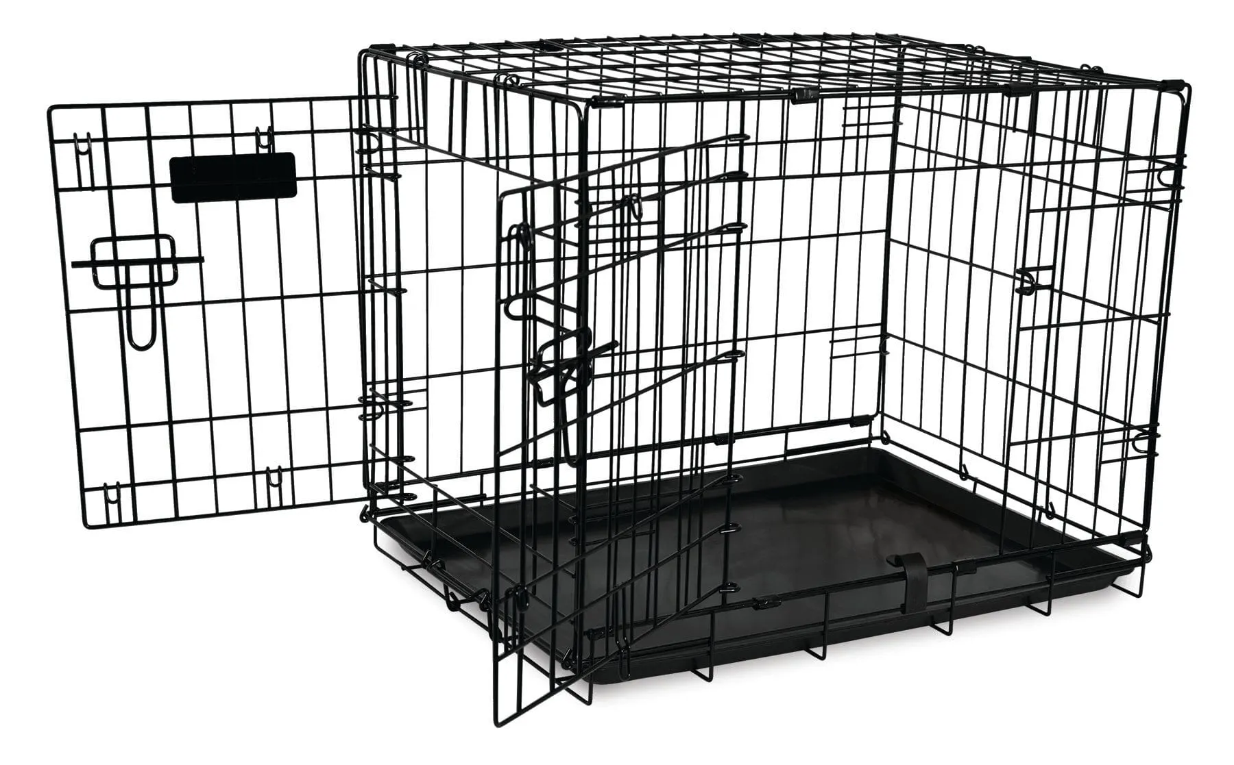 Petmate 2 Door Training Retreat Dog Kennel - Black - 24 in