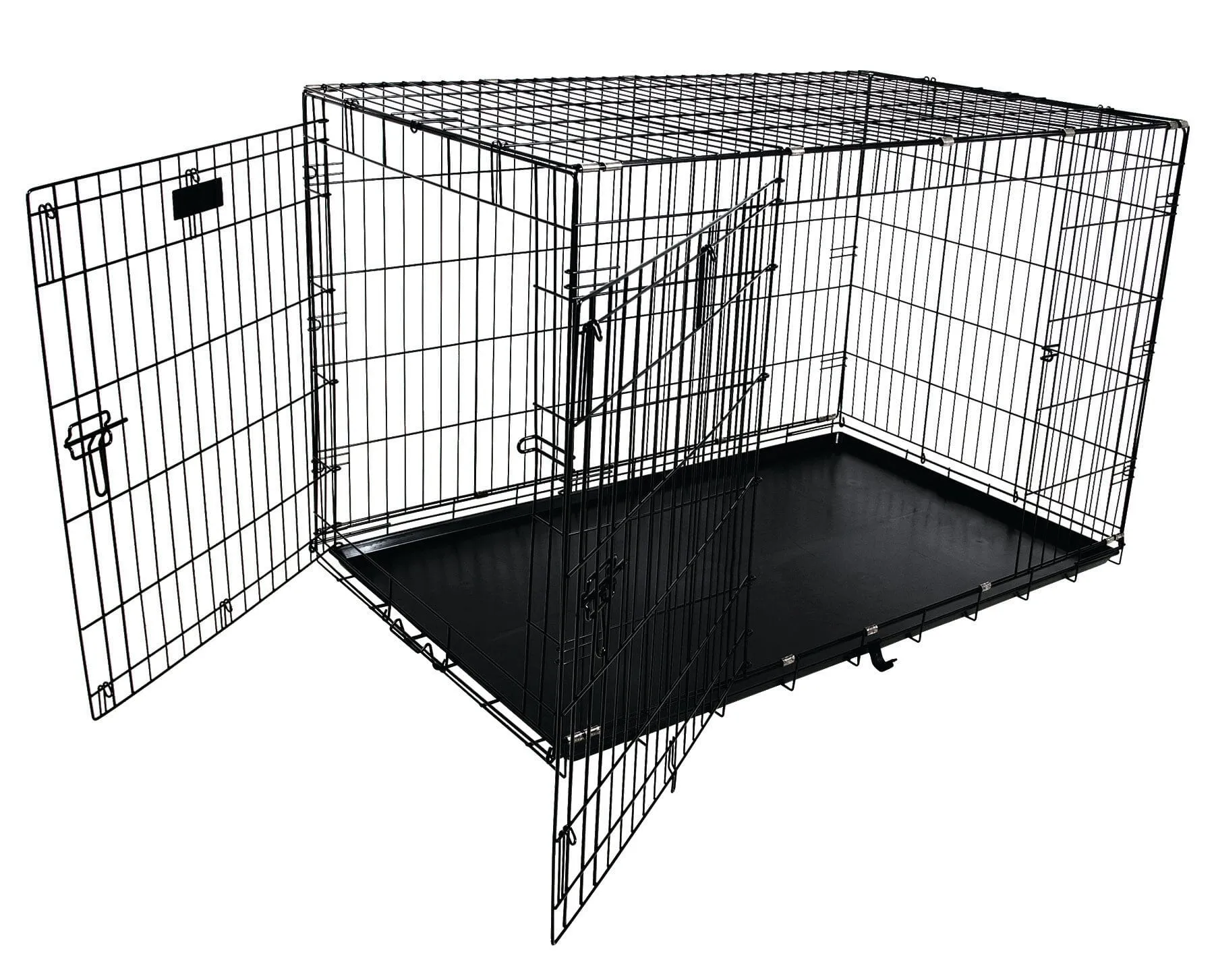 Petmate 2 Door Training Retreat Dog Kennel - Black - 48 in