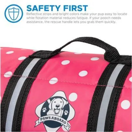 Pink Polka Dot Life Jacket