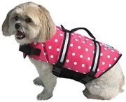 Pink Polka Dot Life Jacket