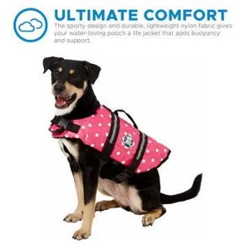 Pink Polka Dot Life Jacket