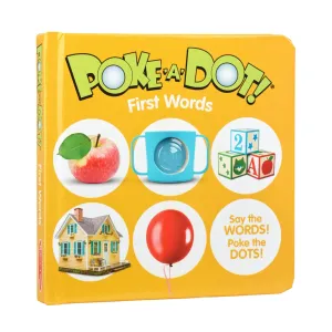 Poke-A-Dot Book - First Words