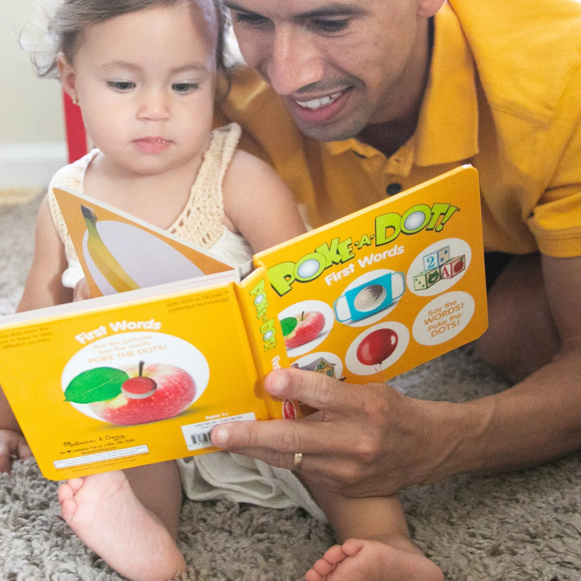 Poke-A-Dot Book - First Words