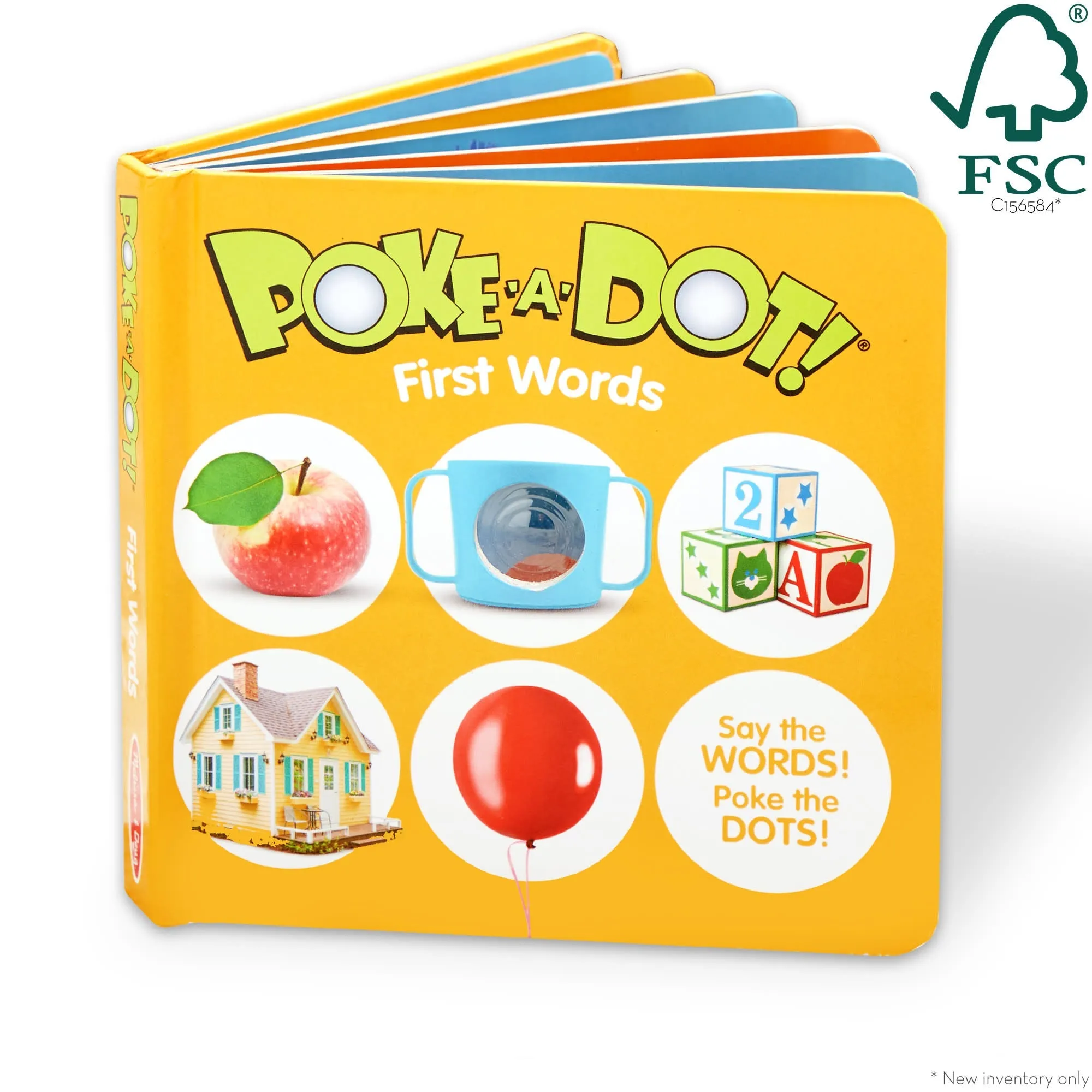 Poke-A-Dot Book - First Words