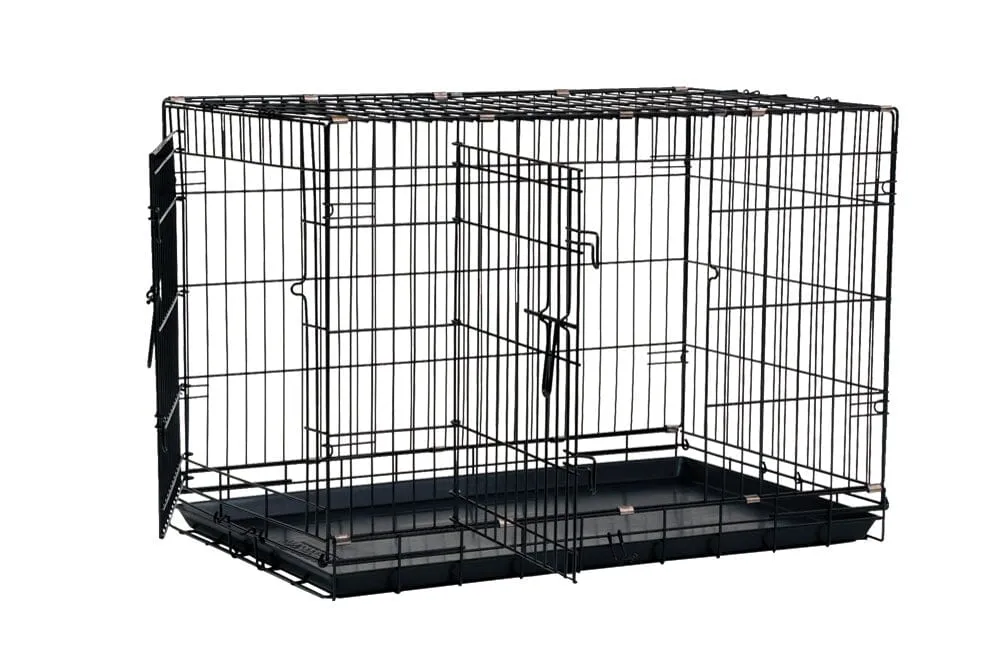 Precision Pet Products 2 Door Great Crate for Dog - Black - 36 in