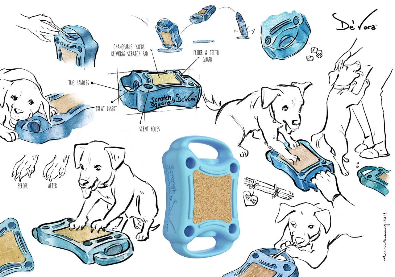 Scratch Square for Dogs
