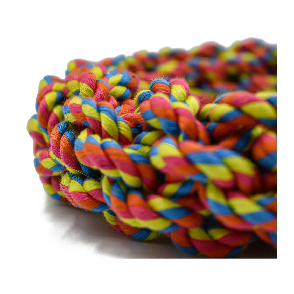 Scream Rope Wreath Dog Toy